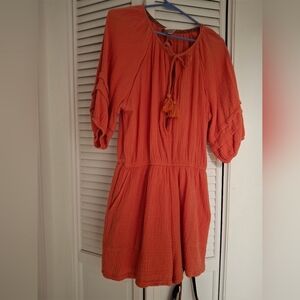 Orange Women's Jumpsuit